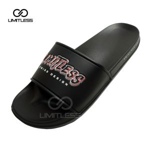 LIMITLESS Sandal Slip On Pria Casual Premium Material Sendal Slide Cowok Terbaru