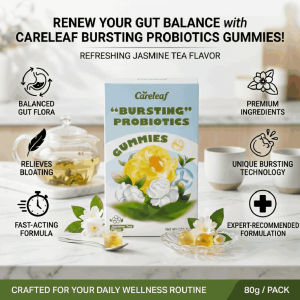 【Care for Gut Health】Bursting Probiotic Gummies Dietary Supplement Probiotic Prebiotic Gummy Immune System Gut Health 爆珠益生菌软糖