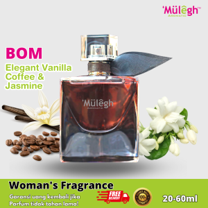 Mulegh Parfum - BOM 20-60ml | Parfum Wanita Wangi 12Jam 24Jam & 36Jam