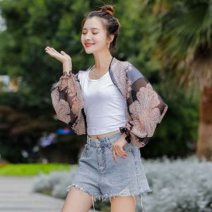 Women Summer Chiffon Silk Sun-proof Clothing UV Protection Arm Sleeve Arm Warmers Drive Cycling Sun Protective Covers Shawl