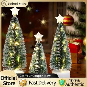【24Hours Shipped】Set of 3 Mini Christmas Trees for Festive Home Decor Suitable for Christmas Celebrations and Events
