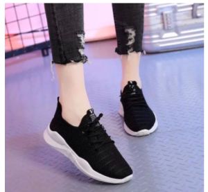 รองเท้า รองเท้าผ้าใบ .รองเท้าผู้หญิง รองเท้าแฟชั่น รองเท้าผ้าใบลำลองตาข่ายระบายอากาศ มีไซส์ สินค้าพร้อมส่งจากไทย