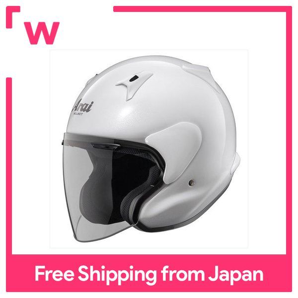 Arai 酷い アライMZ-F GLASS WHITE 55-56cm