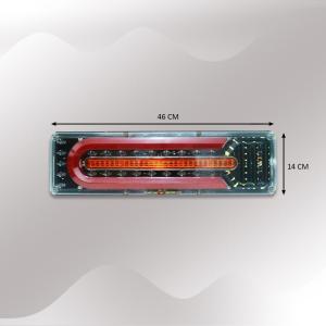 Stop Lamp Truk 24 Volt Model Canter Volvo Lampu Belakang Truk Led 24 Volt Lampu Rem Truk