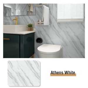Marble Wallpaper Waterproof Oil-Proof Wall Stickers PVC Self Adhesive Kitchen Wallpaper Desktop Sticker