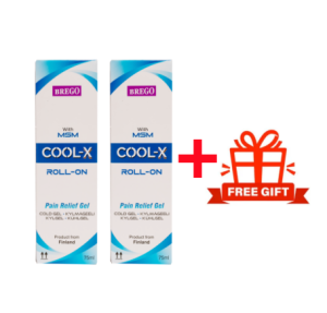 🔥Buy 1 free 1🔥BREGO Cool-X Roll-On 75ml (EXP05/30) (Treatment Joint  Muscles)