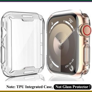 Casing TPU untuk Jam Tangan Seri  11 Ultra 10 9 8 SE 7 6 5 4 3 Casing IWatch Penutup Bumper Lembut ultra 3/SE 3