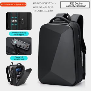 FENRUIEN 2025 Mới Kinh Doanh Khóa Chống Trộm TSA Cho Nam Ba Lô Sạc USB Chống Nước Túi Đựng Laptop 15.6 ~ 17.3 Inch Túi Du Lịch Nam