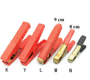 Một cặp đầu kẹp bình ắc quy - kẹp cá sấu to (cặp đen + đỏ)