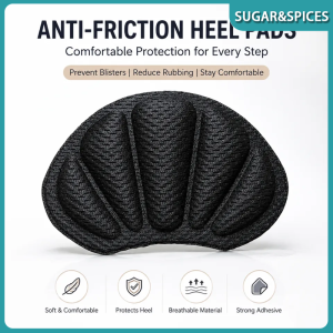 3Pcs Heel Protectors Anti-Slip Pad Insoles Soft for Running Exercise