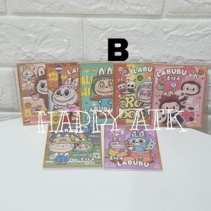 BUKU STICKER/ ALBUM STICKER / STIKER LABUBU THE MONSTER LUCU / TEMPELAN MAINAN ANAK JENNY BLACK PINK VIRAL