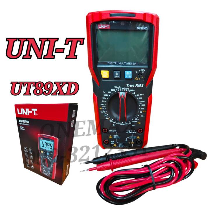 Ut89xd มัลติมิเตอร์ดิจิตอล UNI-T UT89XD Digital Multimeter มิเตอร์วัดไฟ ดิจิตอ ...