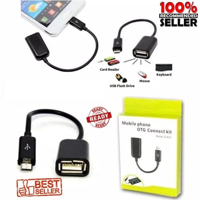 Kabel OTG Micro USB OTG Micro USB adaptor Kualitas Premium