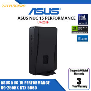 ASUS NUC 15Performance MINI PC Intel U7-255HX RTX5060 Barbone DDR5 (3Yrs ASUS Warranty) RNUC15JNK7X50000