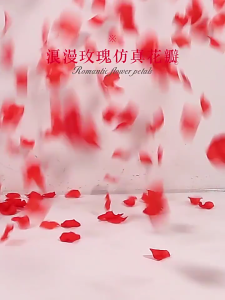 100pcs cánh hoa hồng lụa cho đồ trang trí đám cưới hoàn hảo cho Valentines bất ngờ và các thiết lập trang trí giữa bàn lãng mạn