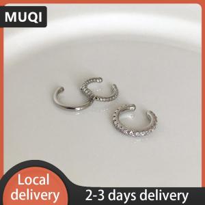 [COD] MUQI Ship within 24 hours 3Pcs Simple Round Wrap Earrings Cartilage Ear Clip No Pierce Cartilage Earrings Ear Cuff
