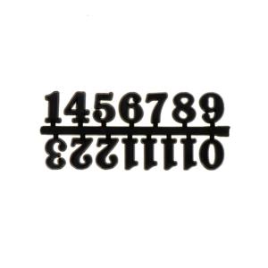 1 Set Clock Numbers Plate DIY Arabic Roman Numeral Mechanism Wall Clock for Replacement Repairing Clock Accessories