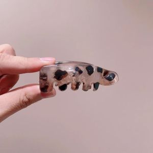 New Color Women Mini Small Banana Clip Vertical Clips High Ponytail Hair Clip Hairpin Accessory