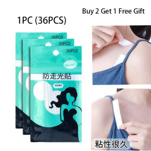 36pcs Invisible Anti-glare Chest patch double-sided tape Summer waterproof transparent stickers