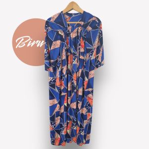 Daster Motif Fuji Dress Rayon Premium Kerut Nyaman Adem