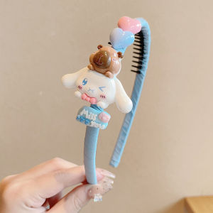 TUmama Dễ thương nhân vật hoạt hình hairband cho trẻ em với chống trượt răng và thiết kế mềm mại hoàn hảo cho mặc hàng ngày