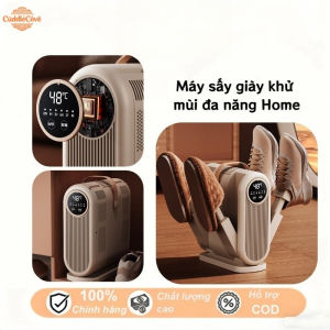 CuddleCove Máy Sấy Giày Khử Mùi đa Năng Home4 Lá Khử Trùng Bằng Tia UV Thiết Kế Gập Gọn Tiện Lợi