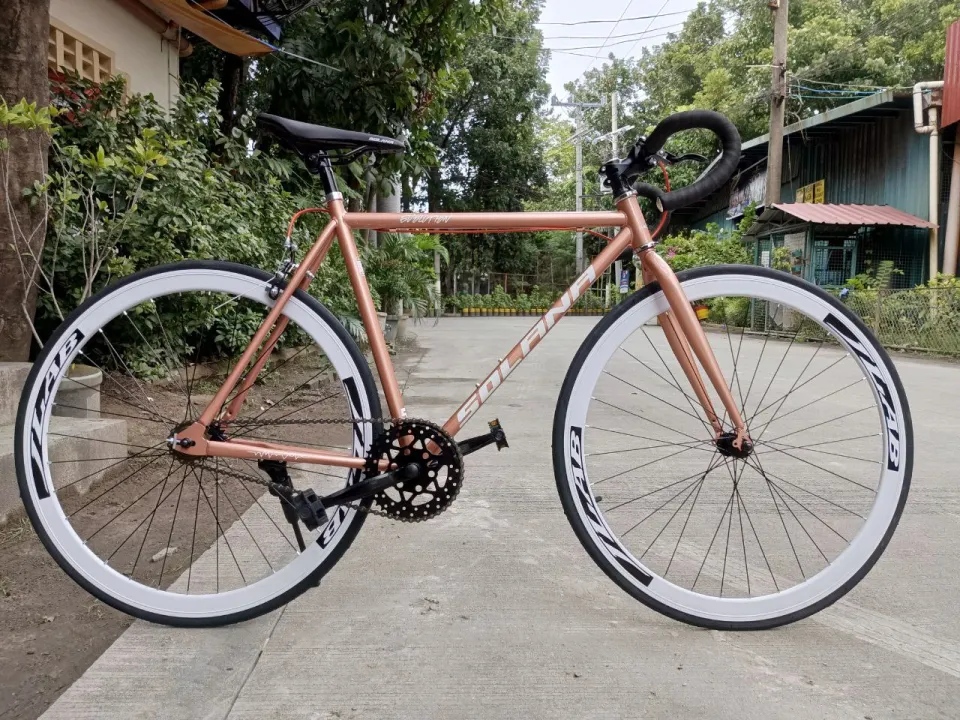 SOLANA FIXIE STEEL STRAIGHT GEOMETRY SIZE 56 TOPTUBE 52 SEATTUBE