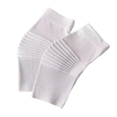 OKDEALS Cotton Knee Warmers Knitted Stretch Fit Knee Brace Pads Unisex Design Soft Thermal Knee Protector Sleeve Sports Protection