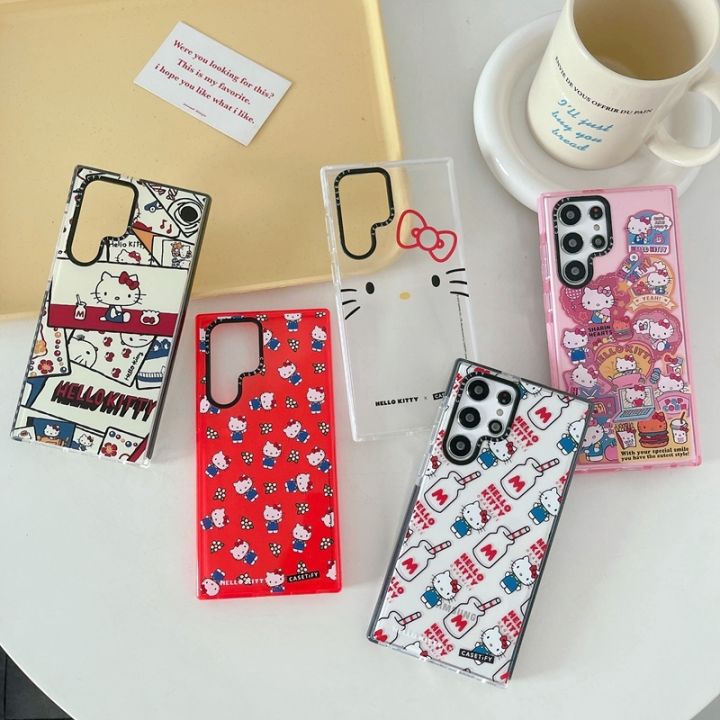 CASETiFY Hello Kitty Soft Case For Samsung Galaxy S24 S23 S22 S21 Plus ...