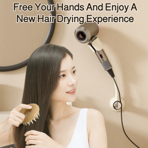 Bathroom Multifunctional Hair Dryer Bracket Shelf Organizer Hair Dryer Comb Bracket Universal Household Hair Dryer Holder