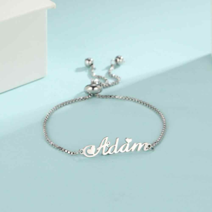 GL002 Gelang Nama Custom Serut Font Folex Bisa Buat Namamu Sendiri Lapis Emas 24k Anti Karat