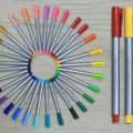 Faber Castell Ballpoint Pen Fineliner Clip Spidol Marker Color Warna. 