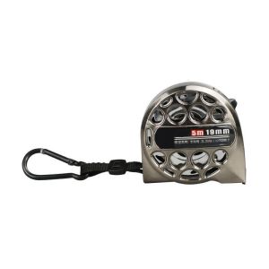 เทปวัดสแตนเลส 5เมตร ป้องกันสนิมและทนทาน การออกแบบรังผึ้งช่วยเพิ่มเสถียรภาพ ทนต่อการสึกหรอซักได้ การวัดที่แม่นยำยิ่งขึ้น