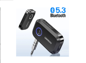 Thiết bị nhận Bluetooth 5.3 jack cắm Audio AUX 3.5mm - Ugreen 90748 Chính Hãng