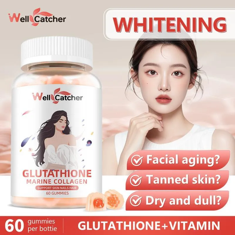 WellCatcher Gluthatione Marine Collagen Glow Gummies (60 Gummies) | Lazada  Singapore