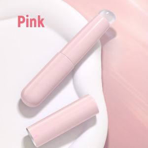 Mini Round Head Lip Brush with Cover Lid Portable Lipstick Brush Halo Dye Concealer Brush Makeup Brush Tool Silicone Fingertips Brush【Hot Sell】
