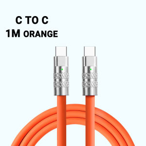 CoAce 120W Original USB Liquid Silicone Cable Metal 6A Type C Fast Charge Cable Micro USB
