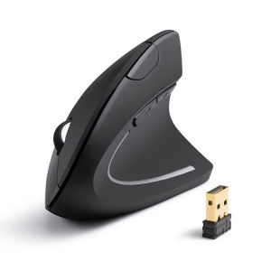 【Dikirim dlm 24jam】Mouse Bluetooth Wireless Gaming Rechargeable Silent Click Mouse Laptop Komputer Mouse Ergonomic Vertical Merasa Nyaman Relax Tangan