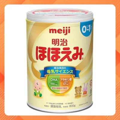 Sữa Meiji Lon 800g Số 0 ( 0 1 Tuổi )