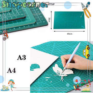 A3 A4 Cutting Mat PVC Cutting Pad Board Alas Potong Kertas Work Cutting Mat