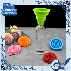 Corong Air Silikon Portable Serbaguna / Corong Kuah Elastis Murah / Corong MIni Universal Praktis