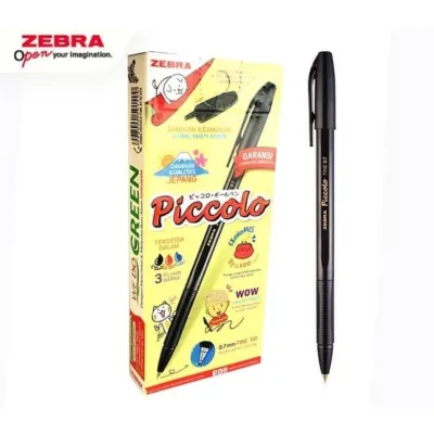 Pulpen Fine Pen Zebra Piccolo7 S.Gel Hitam 07 mm
