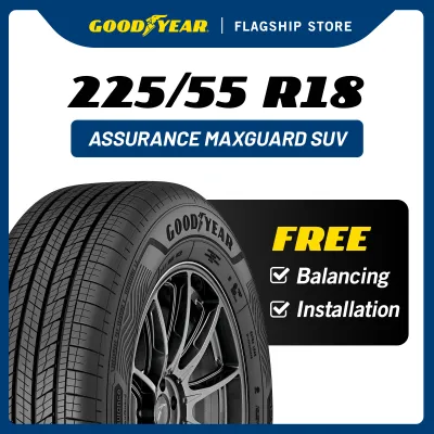 Goodyear 225/55R18 Assurance Maxguard SUV Tyre For Subaru [Free Installation]