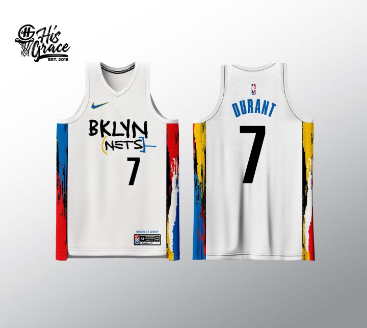 Brooklyn nets sale colorful jersey