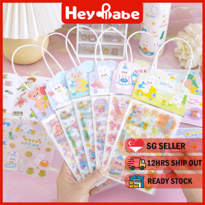 Kids sticker and post card set Children DIY poster Art & Craft toys for girls. Goodie bag party Birthday gift. . HEYBABE.