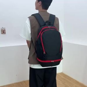 Multifunctional 50L Sports Backpack with Independent Shoe Compartment for Basketball Football Volleyball Outdoor Training Gym Bag for Men and Women