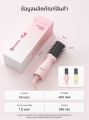 Simplus Multifunctional Hot Air Comb Hair Brush, Mini Portable, Blow And Comb in One, Curler And Straightener Dual-Use, Blow Dry Fluffy Inward Curl 360° Air Outlet, Cold And Hot Air. 