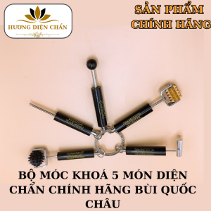 Bộ Móc Khoá 5 Món Diện Chẩn Chính Hãng Bùi Quốc Châu