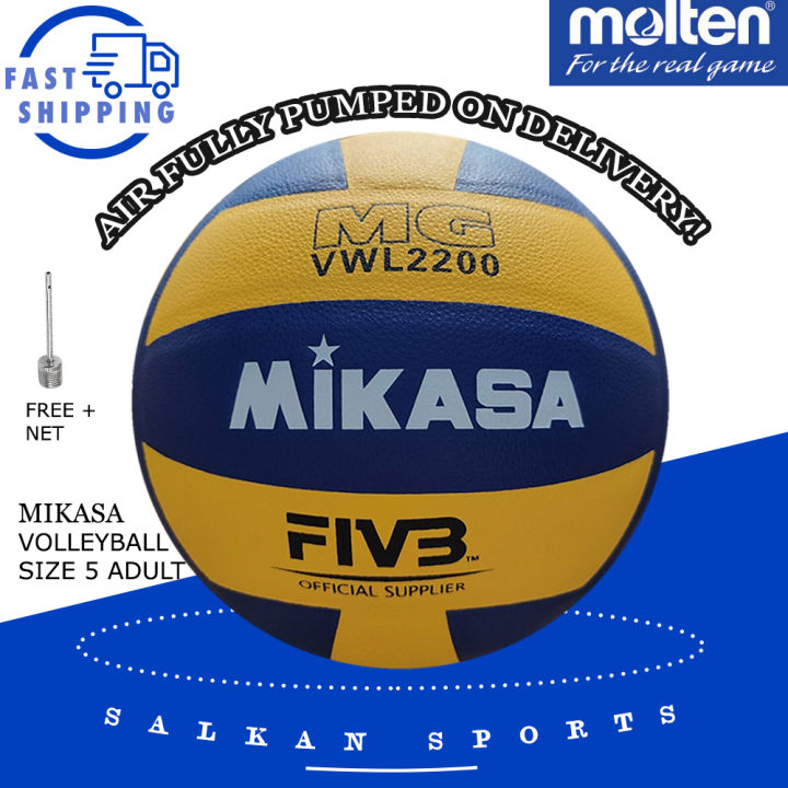 Molten Original V5M4500/ Molten V5000/ Mikasa V300W Size 5 volleyball ball Match Training Soft PU Volleyball Outdoor and indoor Volleyball