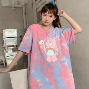 Áo Phông Nữ Hoạ Tiết Gấu Xinh Xắn